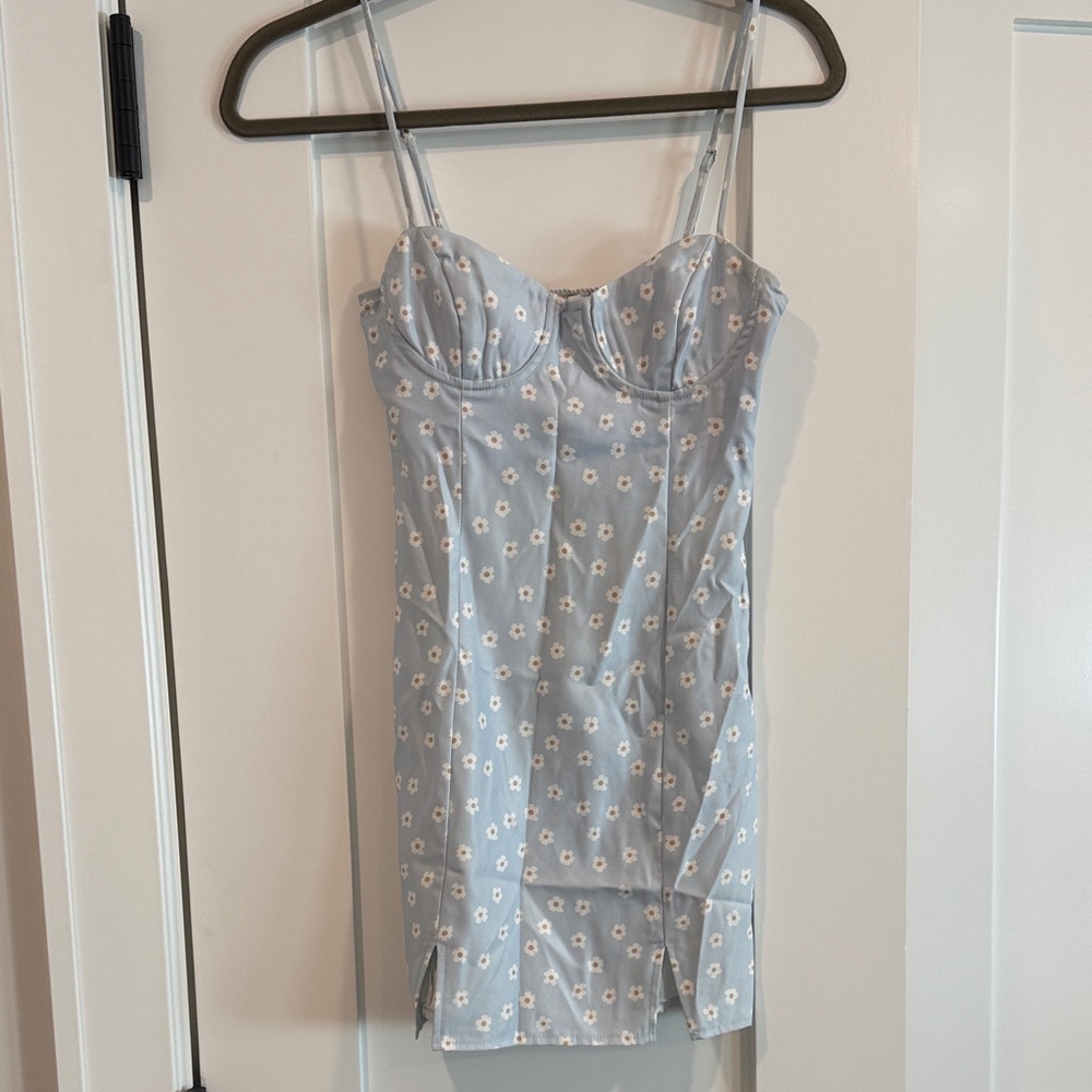 Princess Polly Light Blue Dress